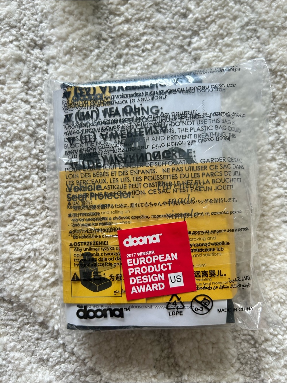 Doona Vehicle Seat Protector - Picture 4 of 4
